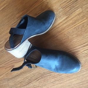 TOMS Black Mules